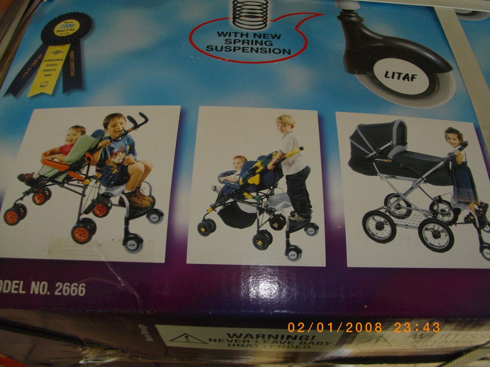 MARCHEPIED ET/OU SIEGE POUR POUSSETTE ENFANT Pu�riculture