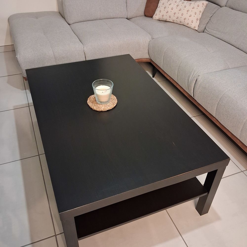 Table basse noire Meubles