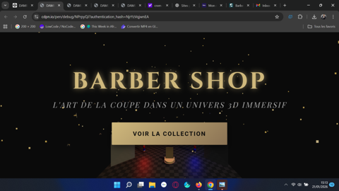 Site web 3D immersif premium ? Formulaire pr�rempli WhatsApp 3000 Paris 10 (75)