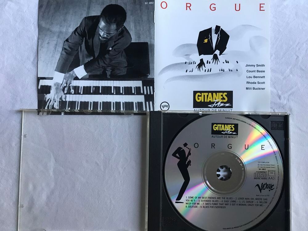 CD Orgue Jazz Autour De Minuit CD et vinyles