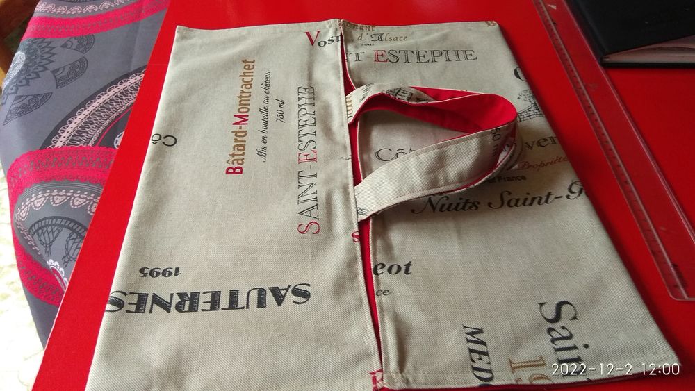 Cadeau pour No&euml;l sac &agrave; tarte. Cuisine