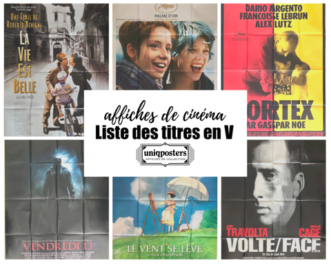 Affiches originales de cinéma : Films en V (partie 1) 0 Montpellier (34)