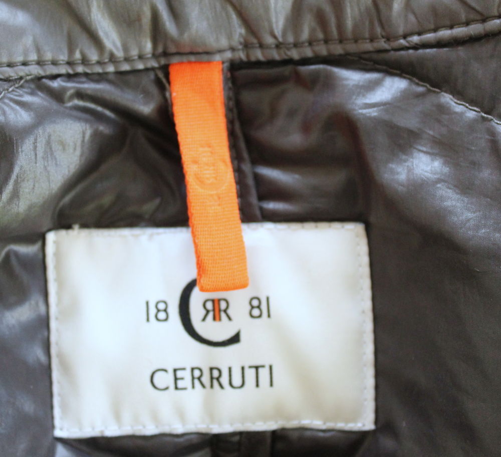 Doudoune fine grise CERRUTI T.M Vêtements