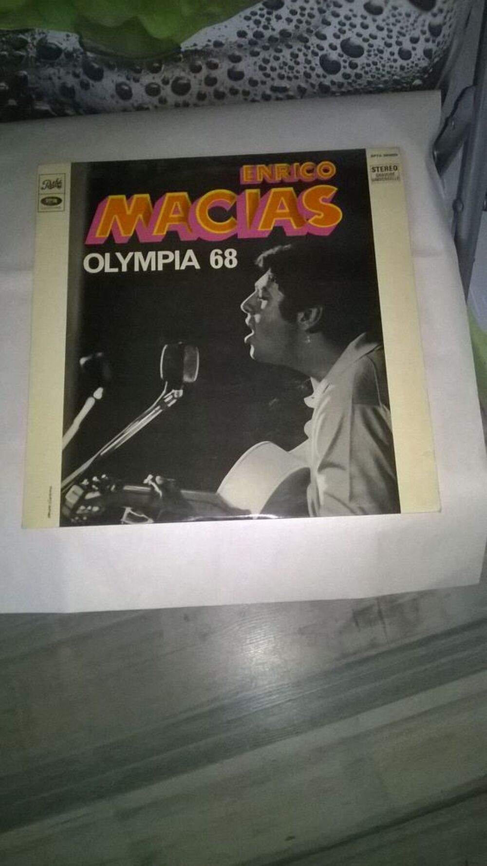 Vinyle Enrico Macias 
Olympia 68
1968
Excellent etat
Int CD et vinyles