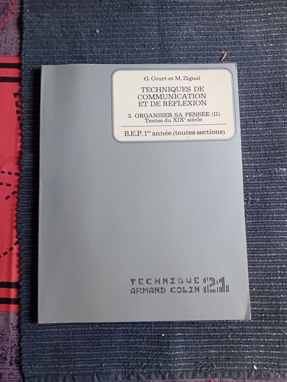 LIVRE G. CORT ET M. ZIGNOL 1972 Livres et BD
