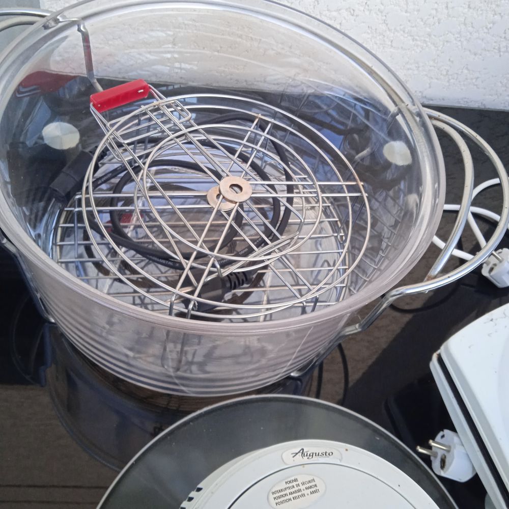 Four Cyclonique combin&eacute; grill Augusta 12 Litres Blanc, Four Electroménager