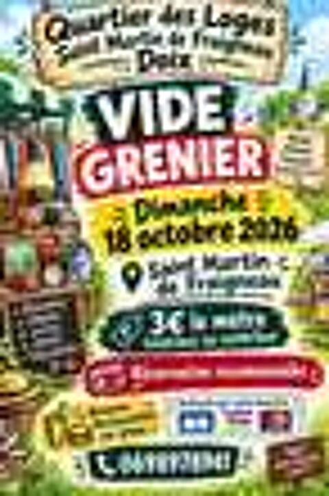 Quartier des loges saint Martin de fraigneau doix Vide grenier, marché aux puces, braderie