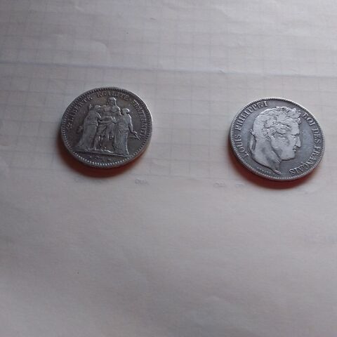 Piece 5 fr argent 1 M�rinchal (23)