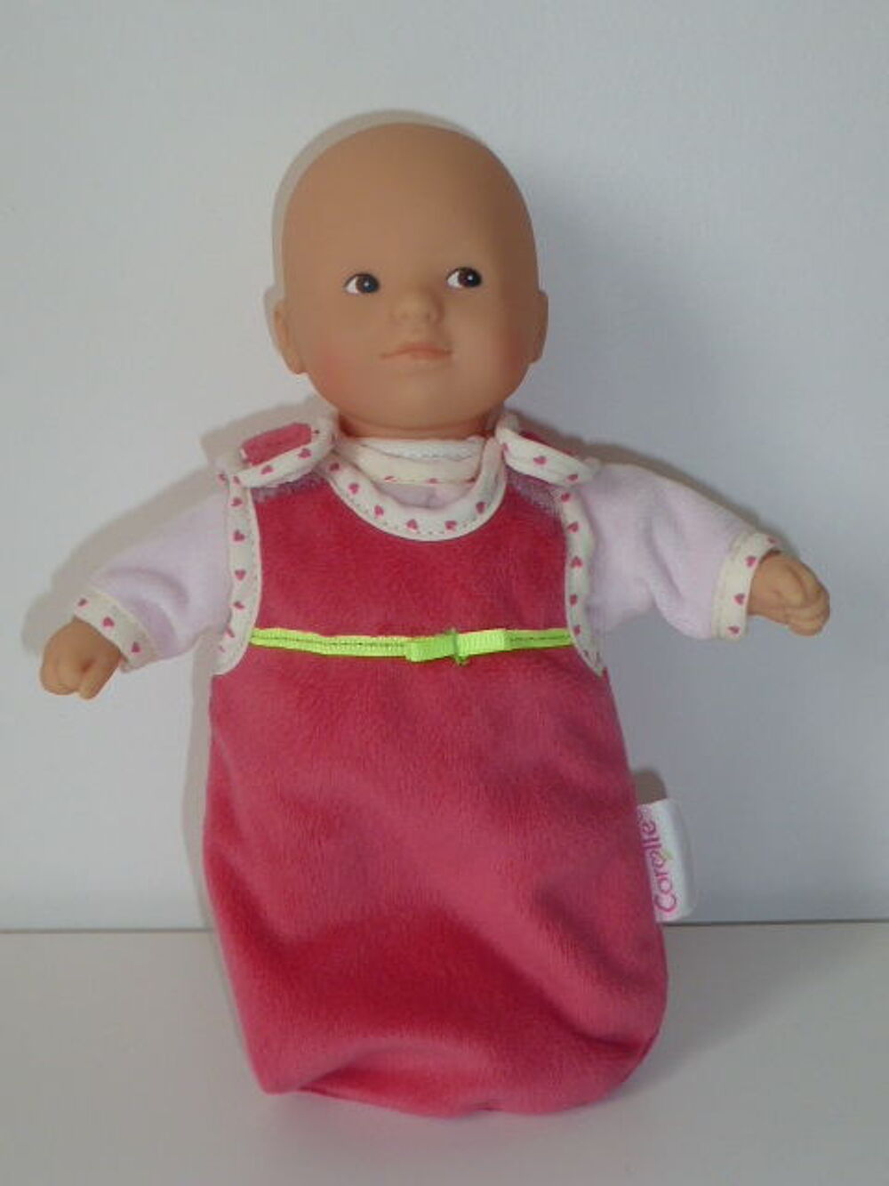 Corolle poup&eacute;e mini calin pyjama et turbulette rose Jeux / jouets