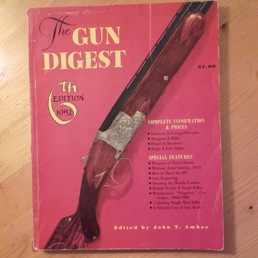 Revue US, The GUN DIGEST de 1952 