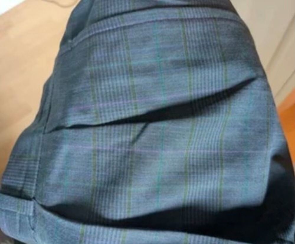 Vintage pleated plaid suit pants XXXL / 46 Vêtements