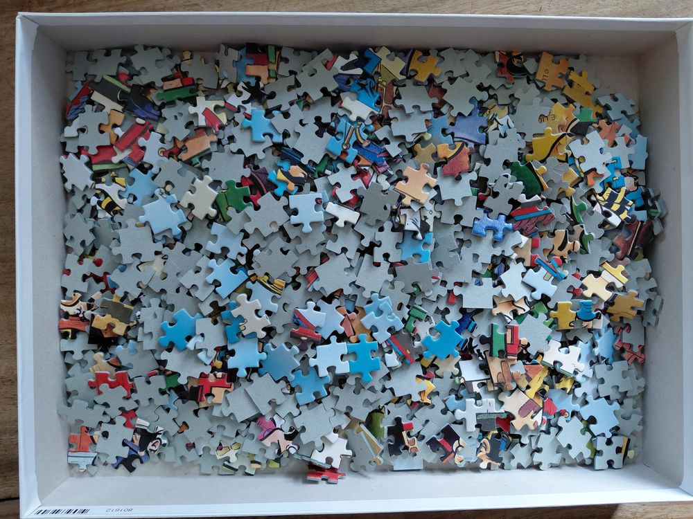 Puzzle 1000 pi&egrave;ces Lucky Luke Jeux / jouets