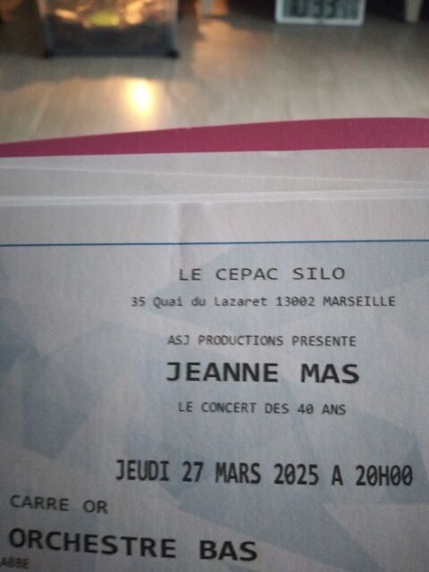 Billet concert de Jeanne Mas 60 Vitrolles (13)