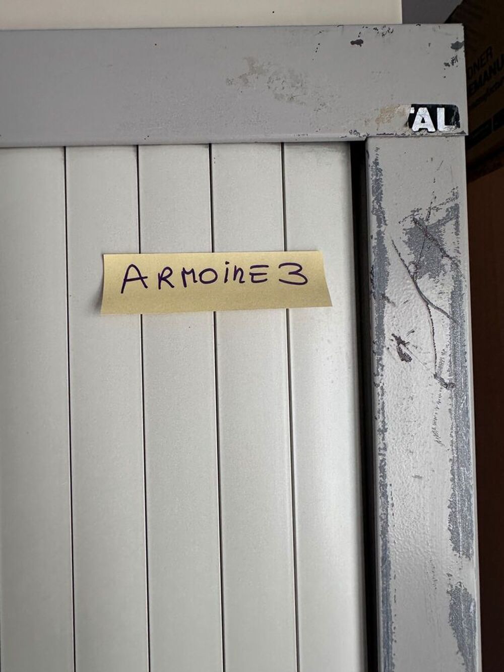 lot de 3 armoires de bureau + rehausses gris Meubles