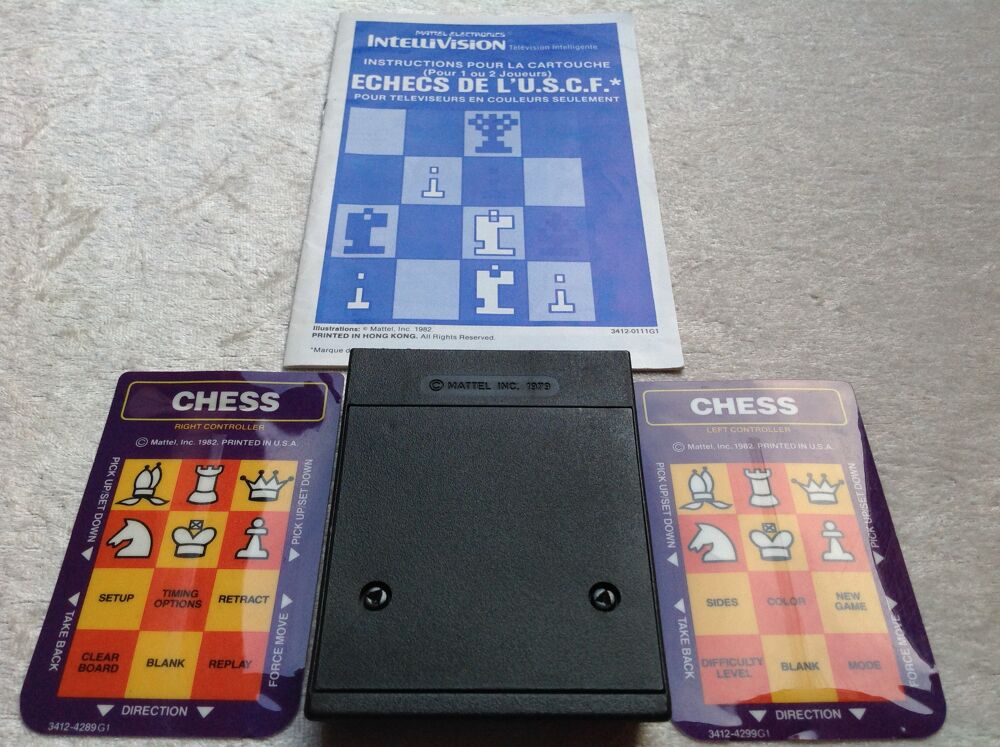 CHESS INTELLIVISION RETROGAMING Envoi Possible
Consoles et jeux vid�os