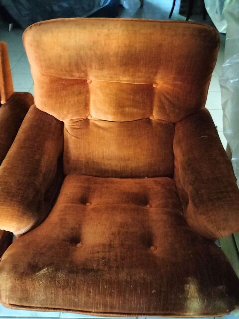  2 Fauteuils vintage an 50 60 La Chapelle-Thècle (71)