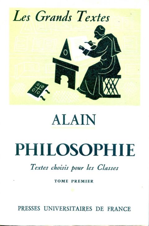 PHILOSOPHIE - les grands textes - Alain, 15 Rennes (35)