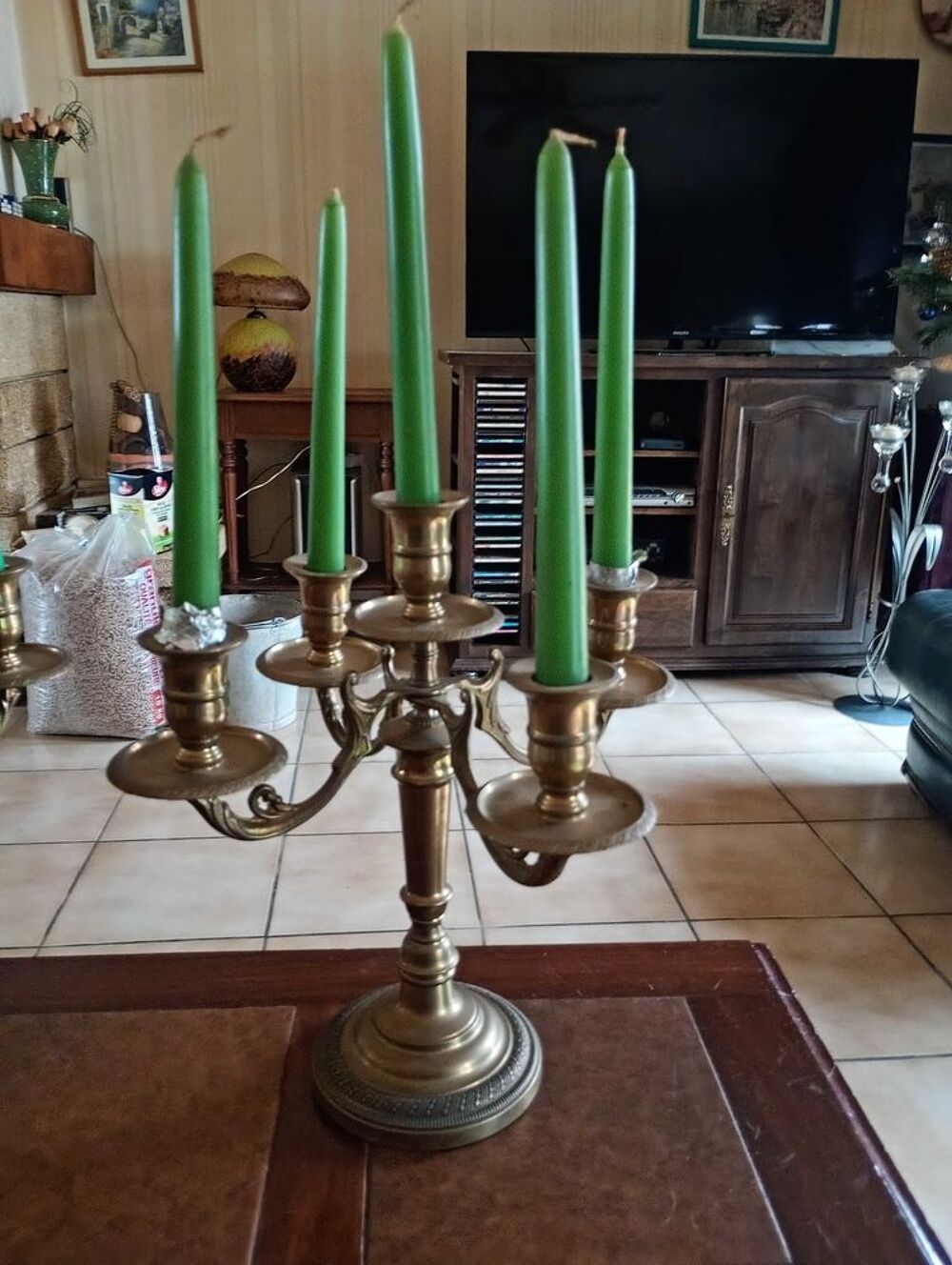 bougeoir ancien Décoration