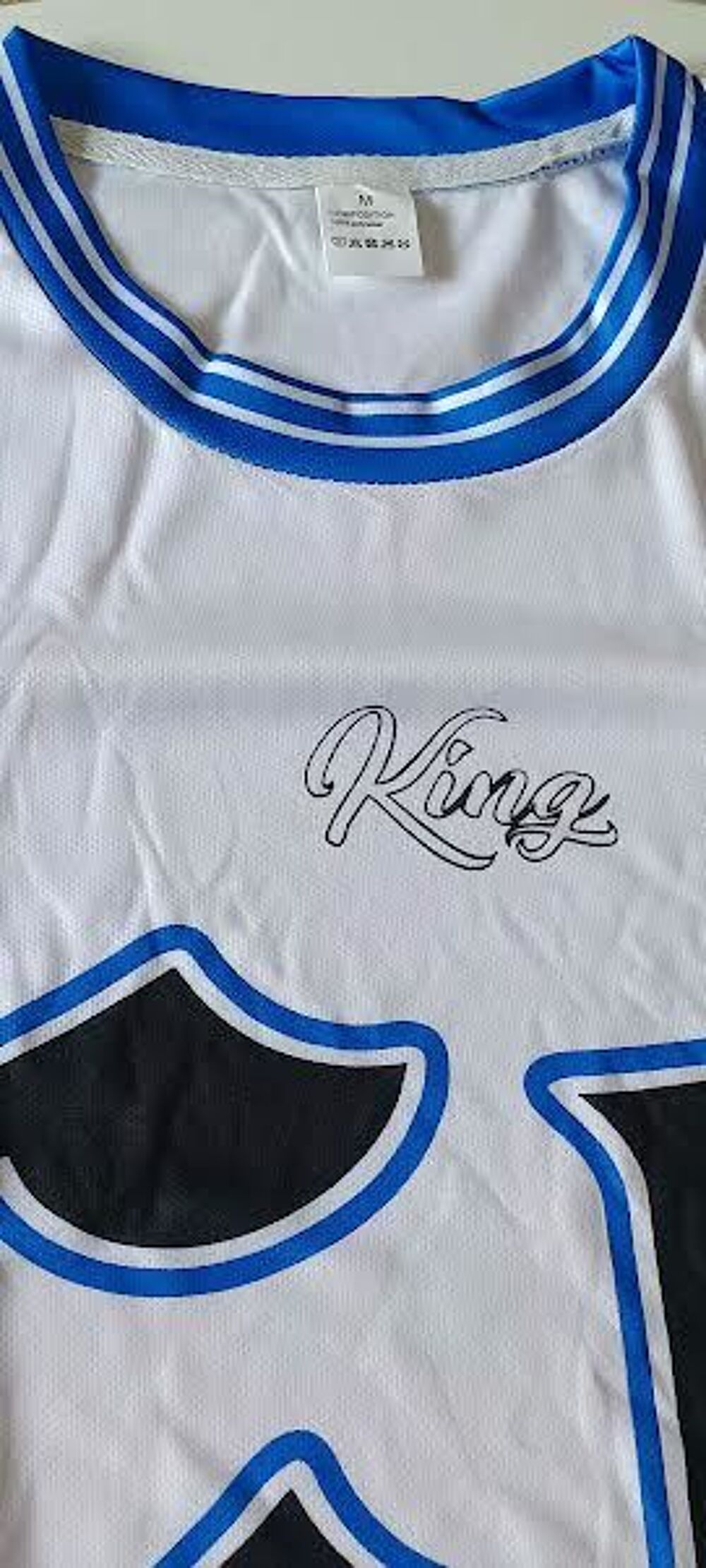 Ensemble maillot et short king 66 Sportswear Neuf Marque KIN Vêtements