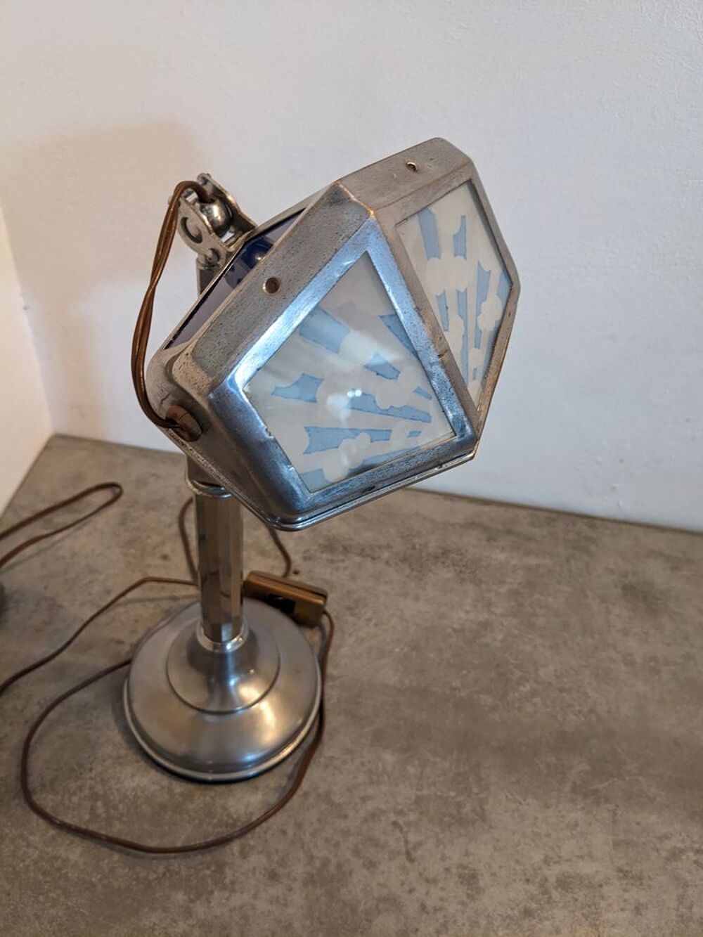Lampe PIROUETT DE BUREAU art d&eacute;co 1930 en bon &eacute;tat d'usage Dcoration