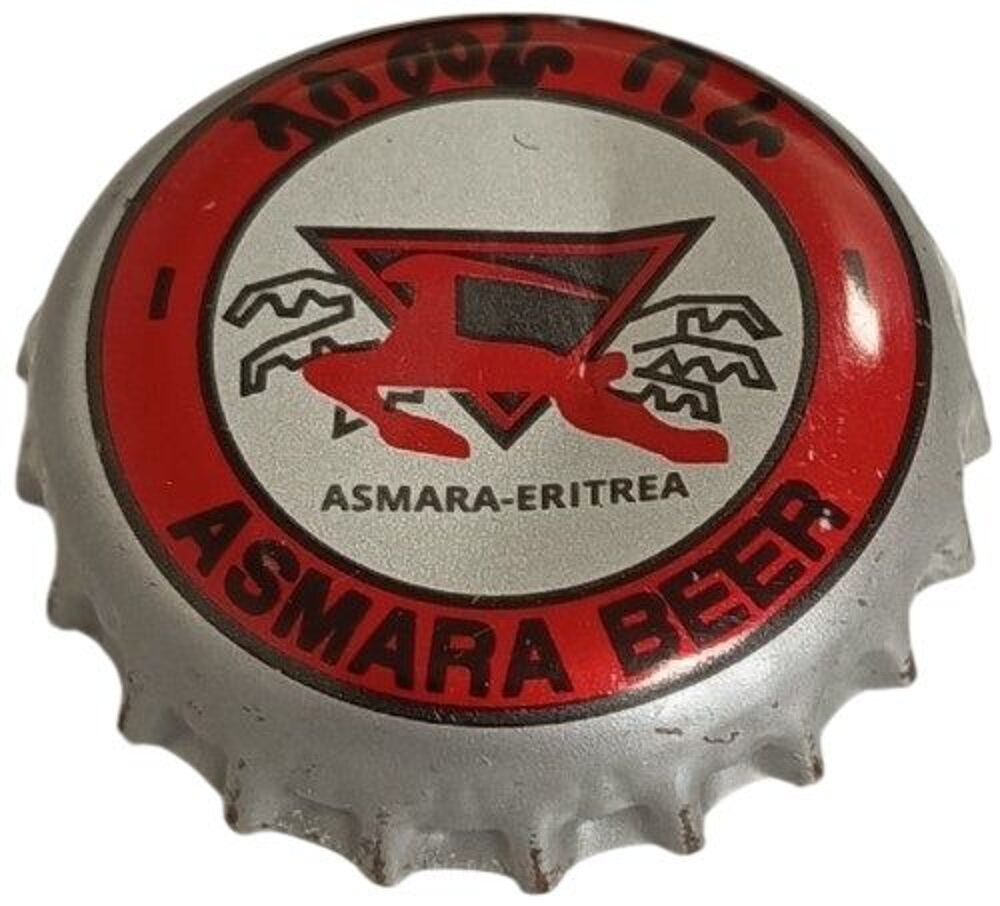 &Eacute;rythr&eacute;e Capsule de Bi&egrave;re Beer Crown Cap Asmara Beer RP883 