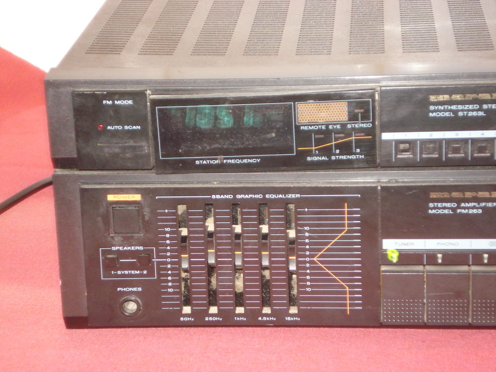 Ampli Tuner MARANTZ PM263L + TUNER PM263 Audio et hifi