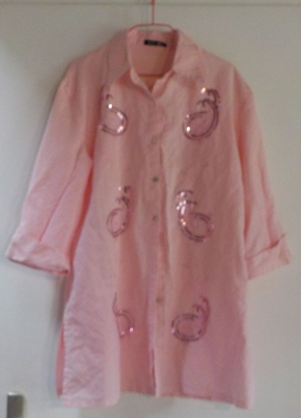 SURCHEMISE / CHEMISIER ROSE TAILLE XXL Vêtements