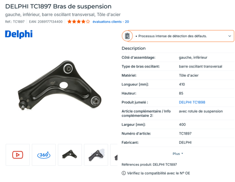 Pi&egrave;ces et &eacute;quipements Voiture Pi&egrave;ces et &eacute;quipements Voiture  occasion Avon 77210