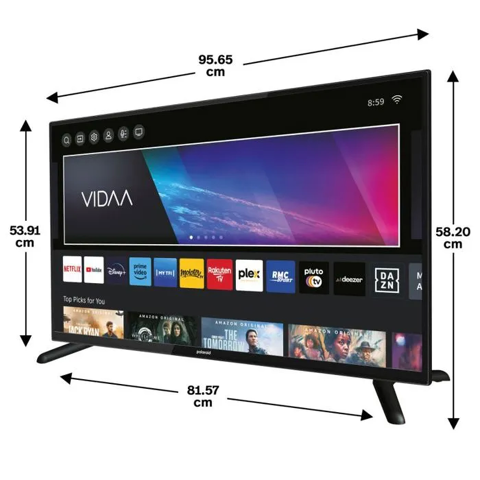 Polaroid TV42FHDPR001 42  (105 cm) Smart TV, 
230 Castillonns (47)
