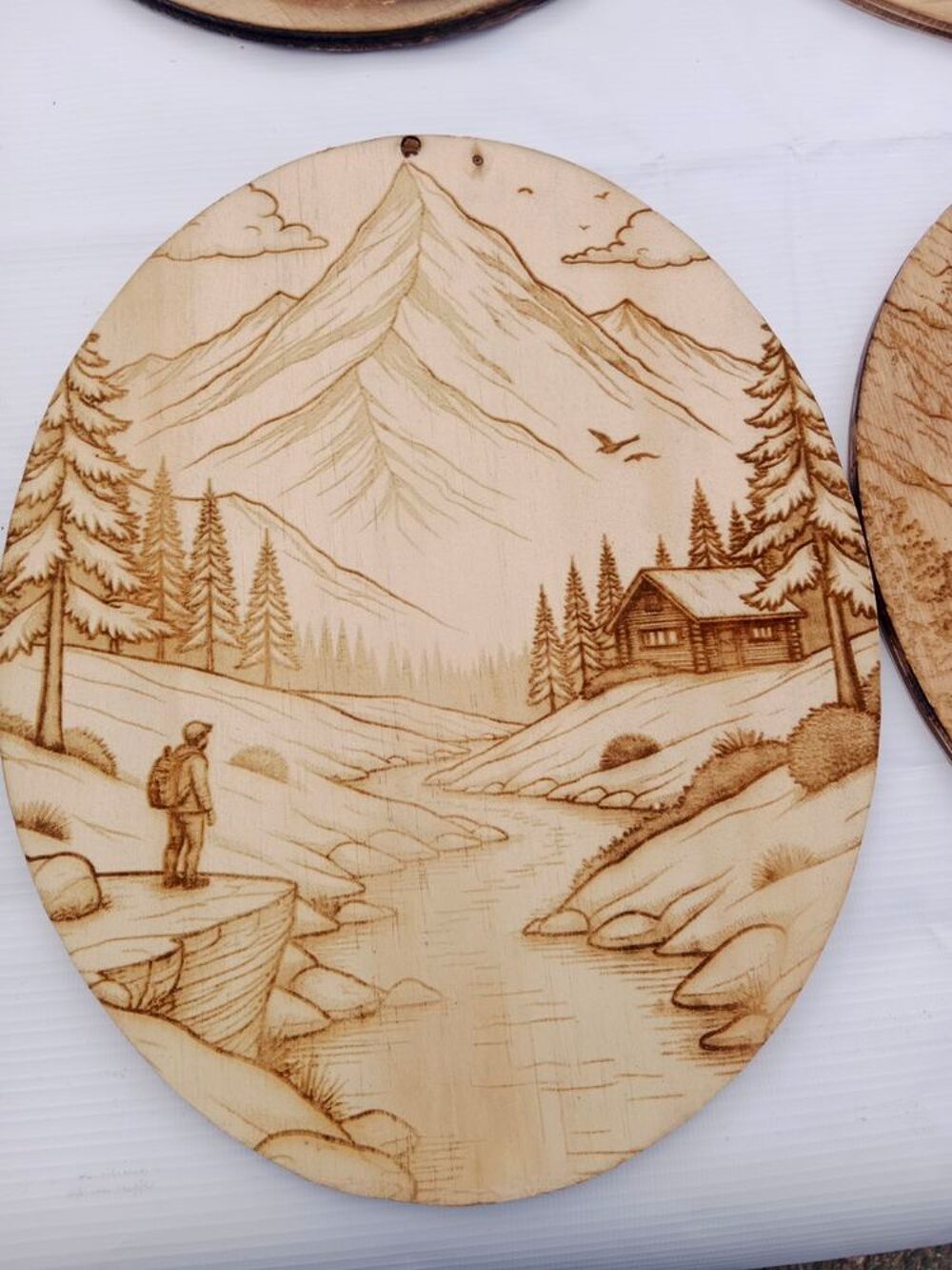 gravure sur bois Décoration