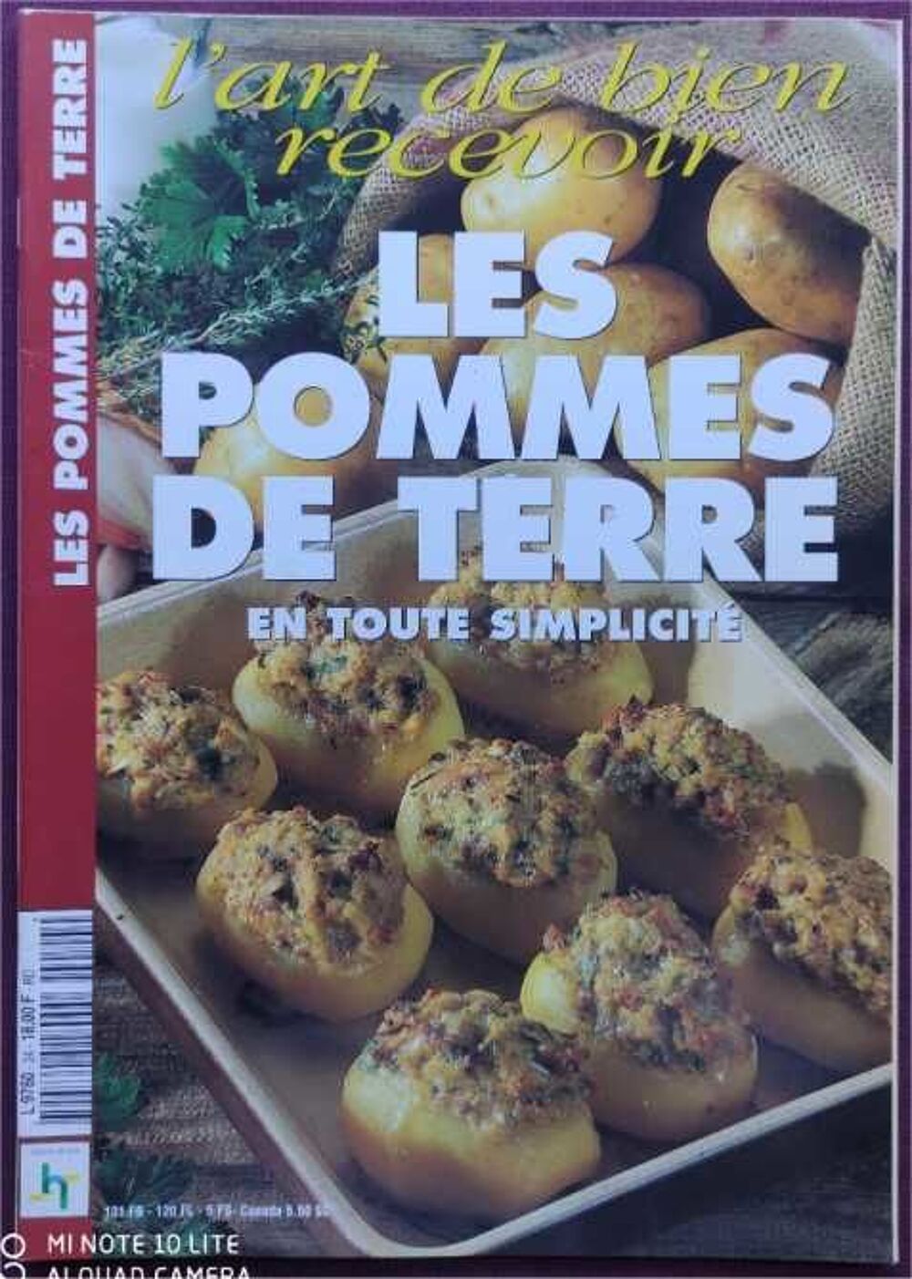 Lot 9 anciens magazines cuisine Livres et BD