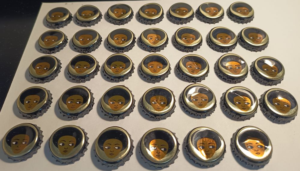 &Eacute;thiopie CapsuleS Bi&egrave;re Beer Crown Cap Brasserie Habesha 
