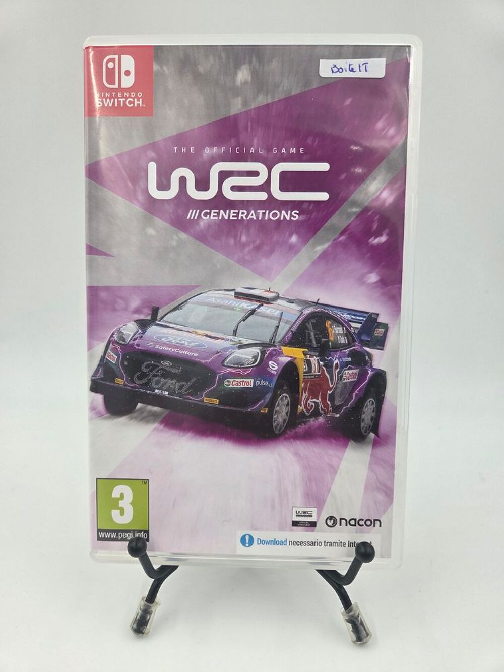 Jeu Nintendo Switch WRC Generations en boite, sans notices Consoles et jeux vidos