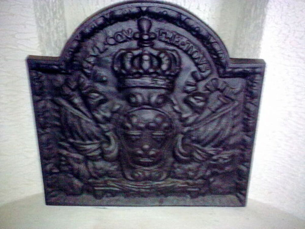 plaque cheminee fonte Dcoration