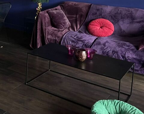 table de salon en m�tal noir 40 Annecy (74)