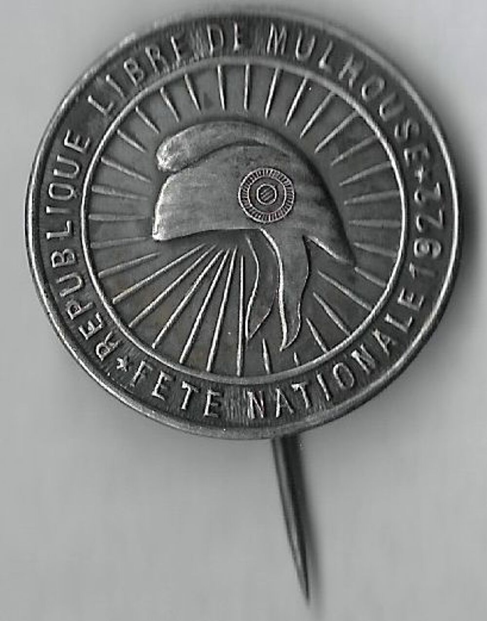 &eacute;pinglette Mulhouse f&ecirc;te nationale 1922 