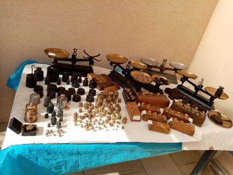 suite � une fin de collection avec boite de poids laiton 0 Chartres (28)