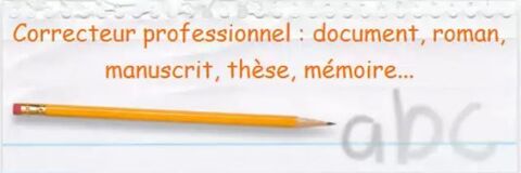 Relecteur professionnel de documents en français 0 44830 Bouaye