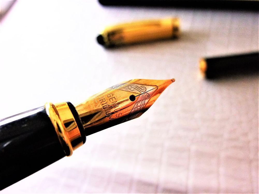 SUPERBE STYLO PLUME prototype unique 1998 Bijoux et montres