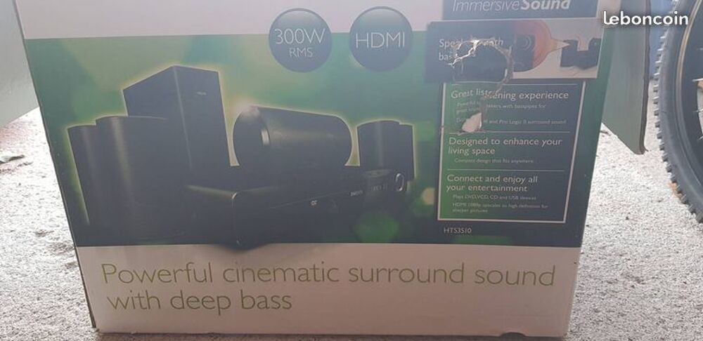 Ensemble Home cin&eacute;ma Philips Surround Sound Audio et hifi