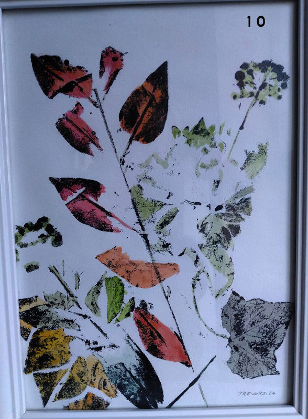 petites peintures vegetales Décoration