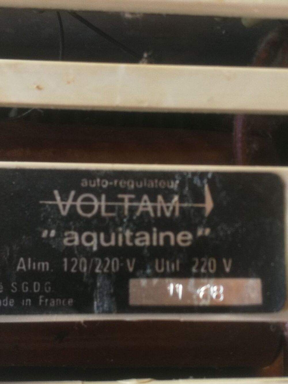 Transfo Voltam Paris Bricolage