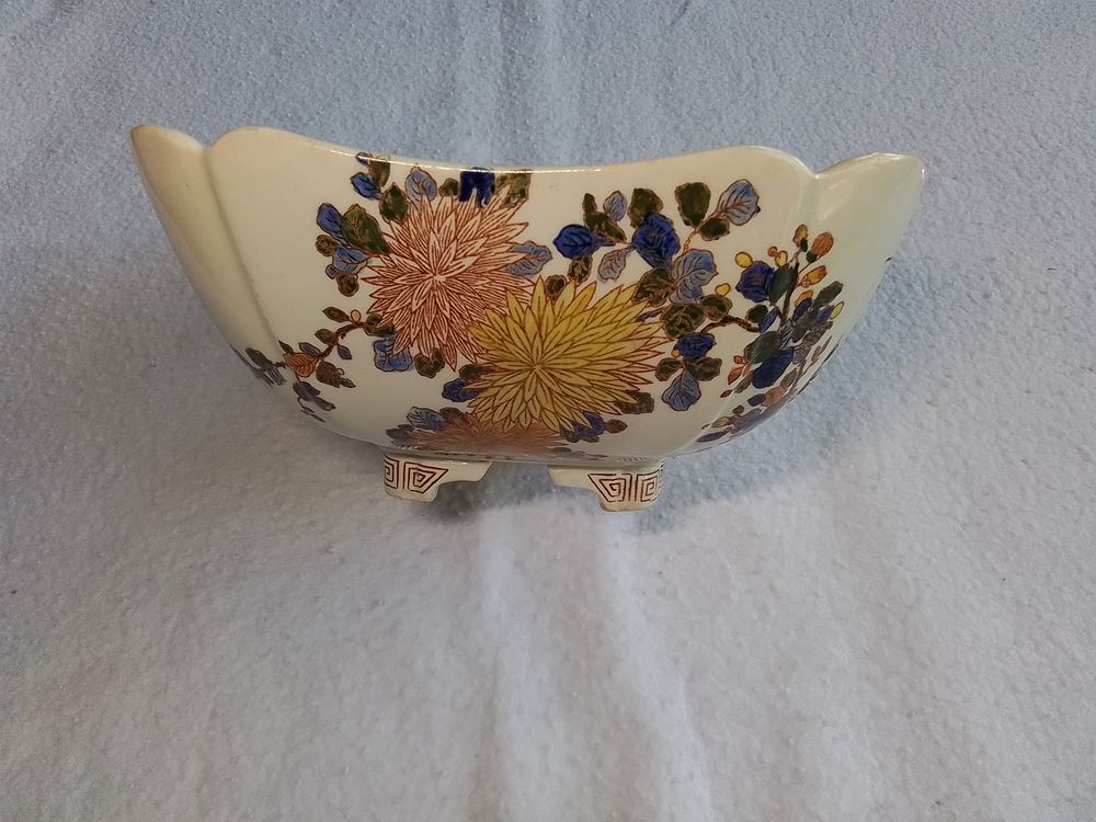 Beau cadeau fin ann&eacute;e , Coupe saladier en fa&iuml;ence Gien Décoration