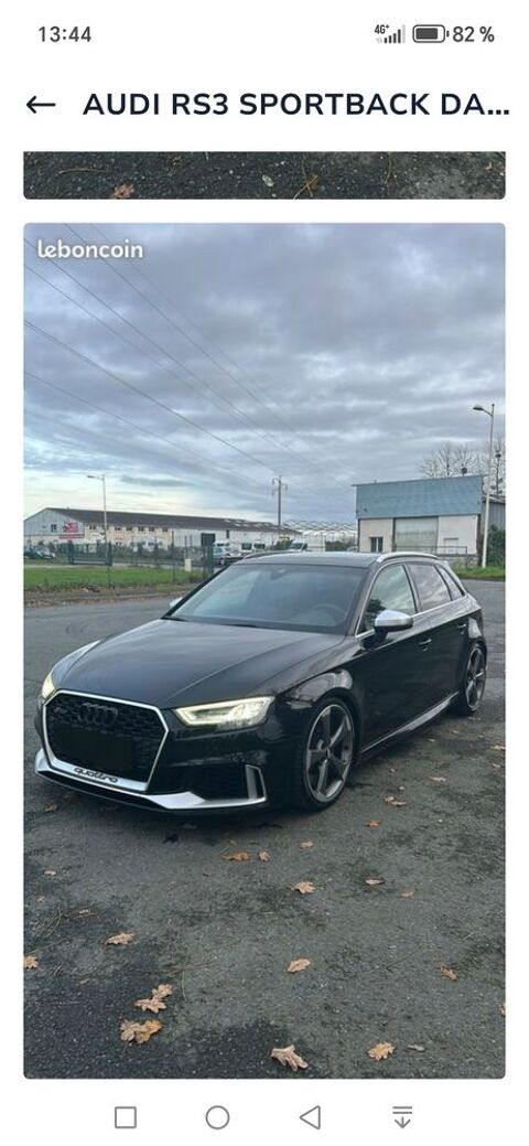 Audi RS3 Sportback 2.5 TFSI 400 S tronic 7 Quattro 2017 occasion Saint-Brieuc 22000