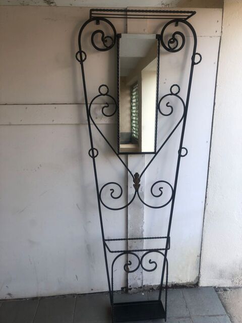 Porte-manteaux et parapluies en fer forg avec miroir 15 Toulon (83)