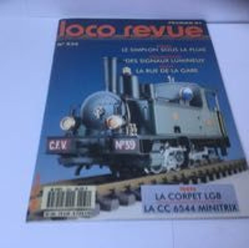 Loco Revue n&deg; 534 de f&eacute;vrier 1991 Livres et BD