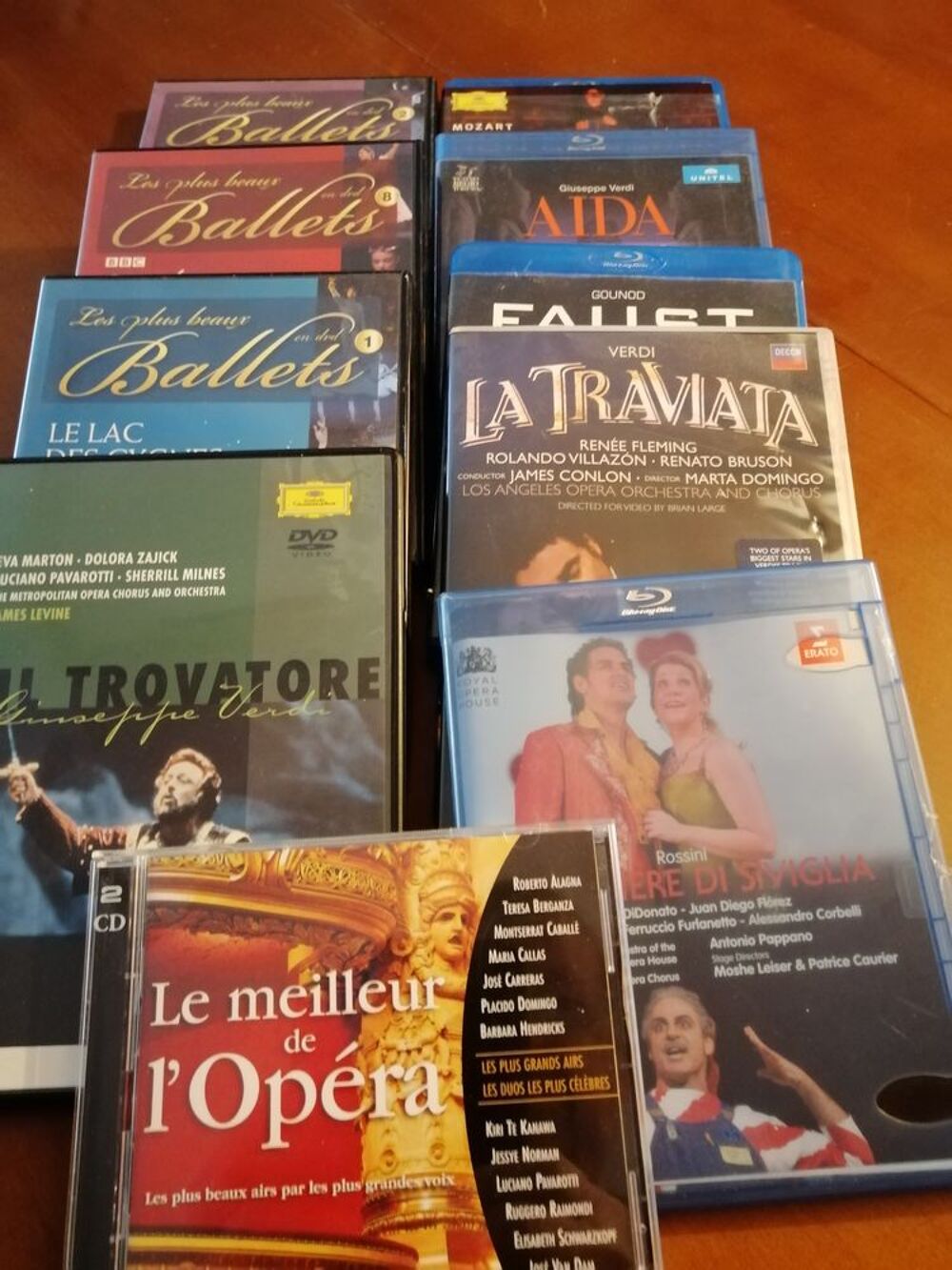 DVD OP&Eacute;RA 
DVD et blu-ray