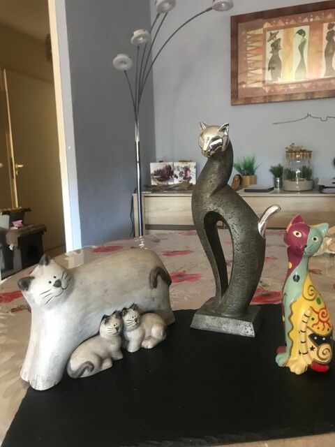 superbes statuettes chats Auriol (13)