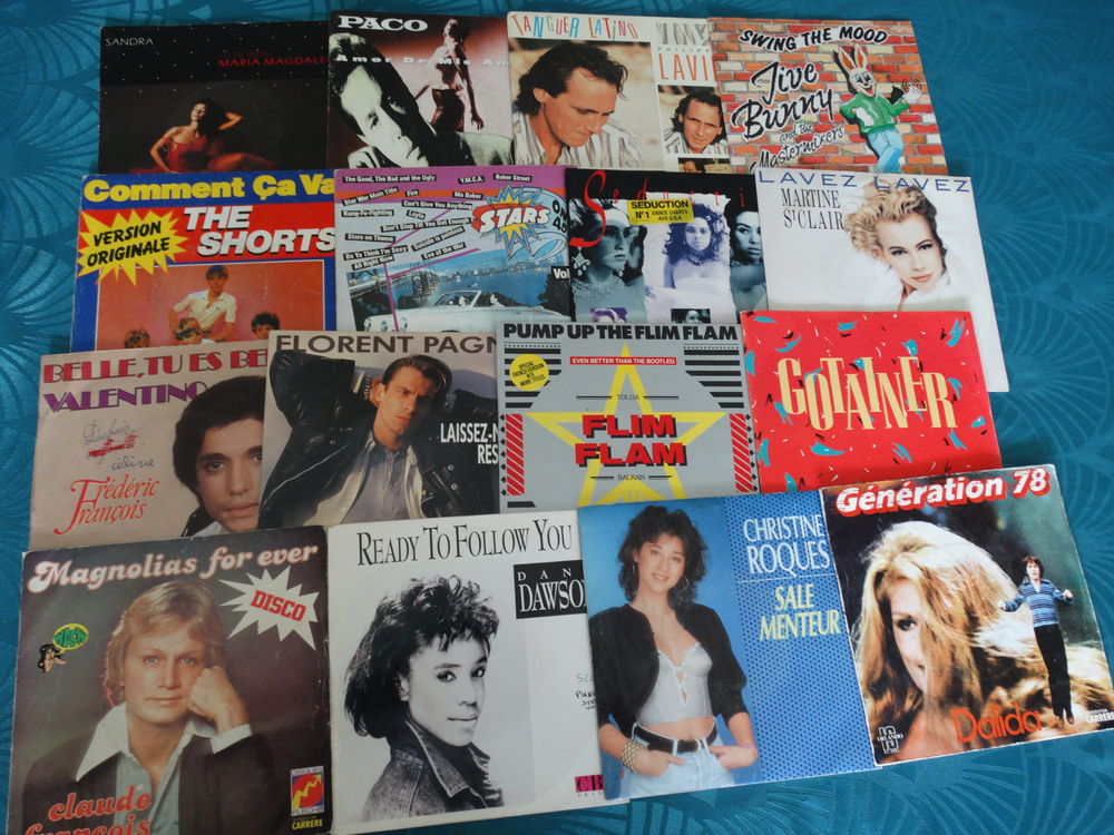 Vinyls 45 tours CD et vinyles