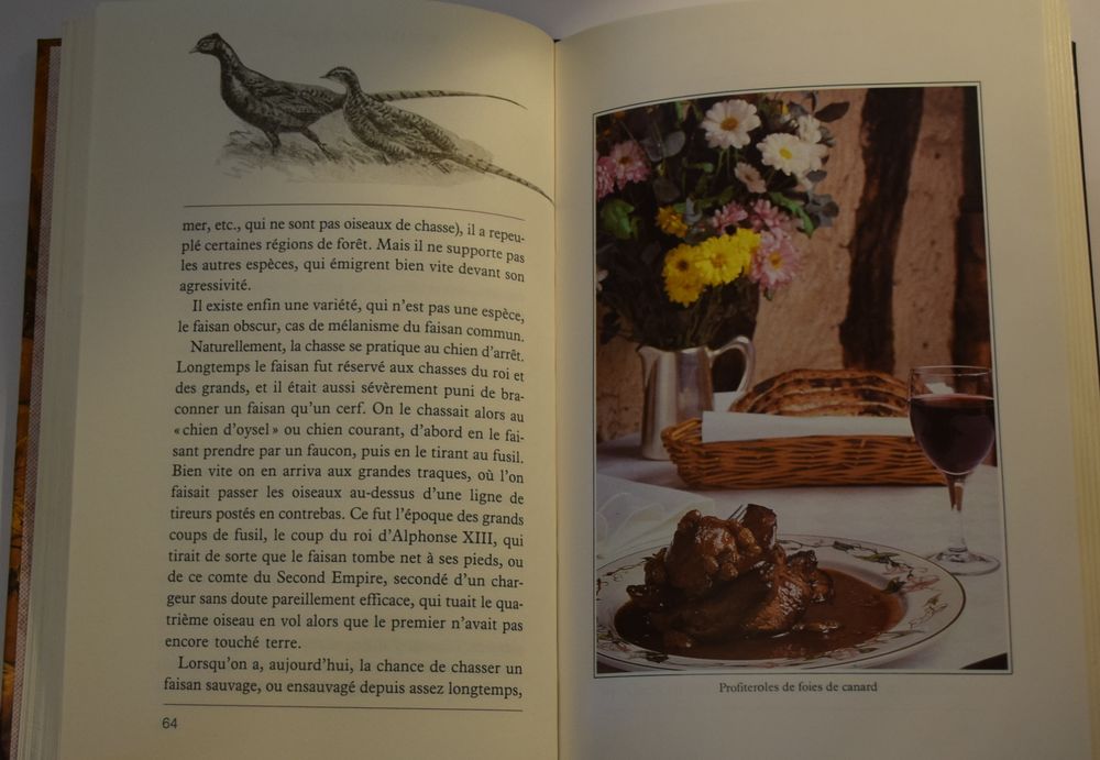 Le Gibier et sa cuisine - Guillerand Brochier - 1987 Livres et BD